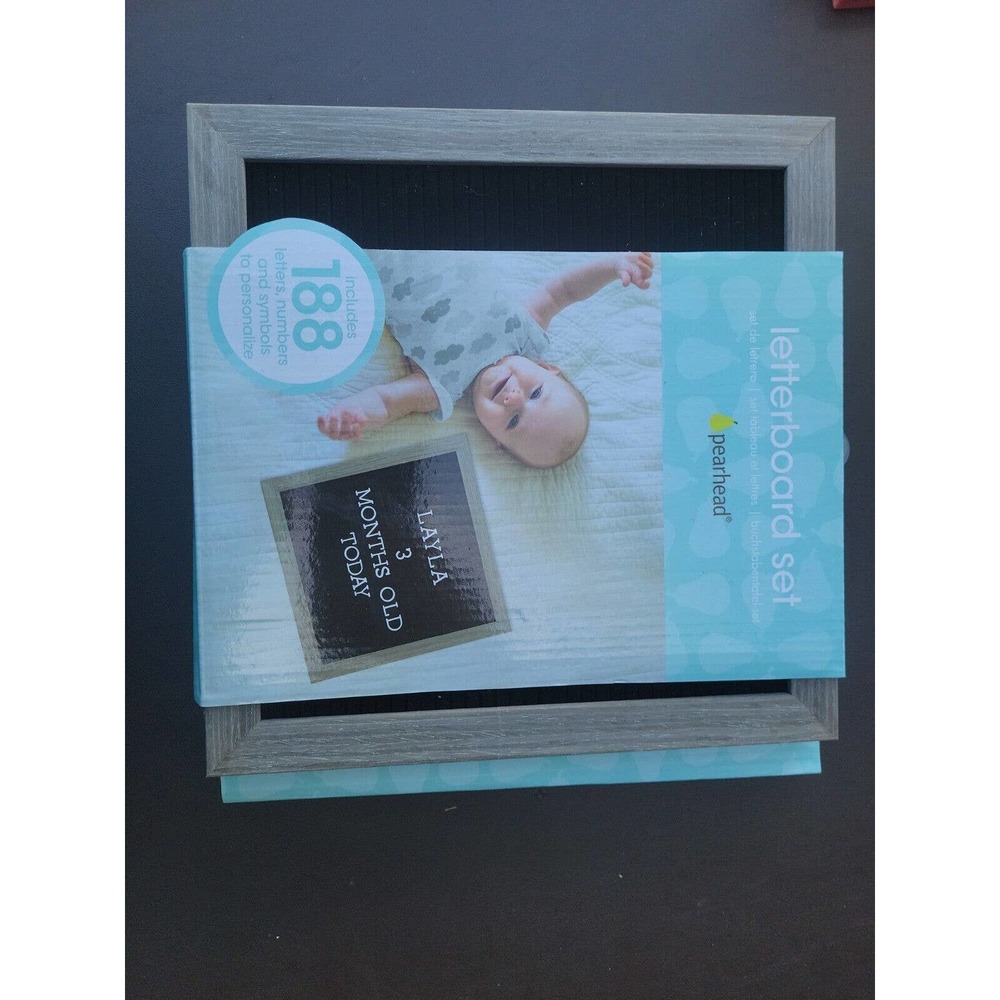 Pearhead 10" x 10" Letterboard, Message Board
